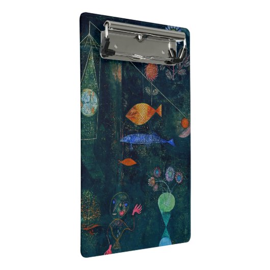 Mini Porte-bloc Paul Klee Fish Magic Peinture Abstraite Art graphi (Incliné)