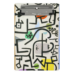 Mini Porte-bloc Paul Klee Rich Harbor Expressionnisme abstrait