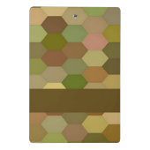 Mini Porte-bloc pavé hexagone Brown (Dos)