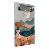 Mini Porte-bloc Paysage Abstrait de Boho (21) (Incliné)