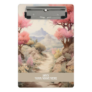 Mini Porte-bloc Paysage avec vue sur la montagne