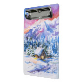 Mini Porte-bloc Paysage d'hiver (Angle2)