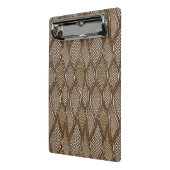 Mini Porte-bloc Peau de serpent stylisée (Angle2)