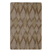 Mini Porte-bloc Peau de serpent stylisée (Dos)