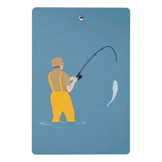 Mini Porte-bloc Pêche (Dos)