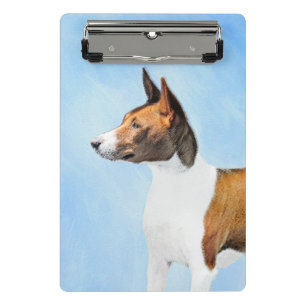 Mini Porte-bloc Peinture Basenji - Belle Art Original