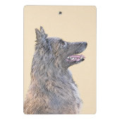 Mini Porte-bloc Peinture belge Tervuren - Beau art original de chi (Dos)