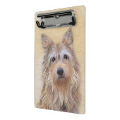 Mini Porte-bloc Peinture Berger Picard - Joli art original chien (Angle2)