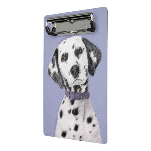 Mini Porte-bloc Peinture Dalmatienne - Cute Original Chien Art (Angle2)
