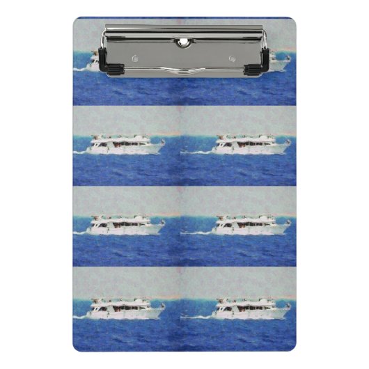 Mini Porte-bloc Peinture de bateau (Devant)