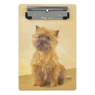 Mini Porte-bloc Peinture de Cairn Terrier - Cute Original Chien Ar