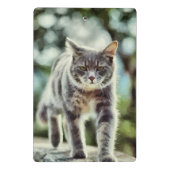 Mini Porte-bloc Peinture de chat (Dos)