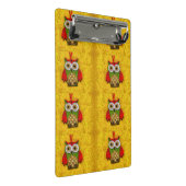 Mini Porte-bloc Peinture de hibou (Incliné)