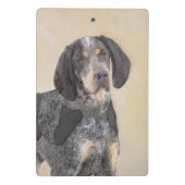 Mini Porte-bloc Peinture de linge bluetick - mignon chien original (Dos)