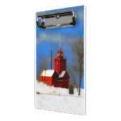 Mini Porte-bloc Peinture de phare rouge - Art original (Angle2)