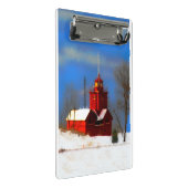 Mini Porte-bloc Peinture de phare rouge - Art original (Incliné)