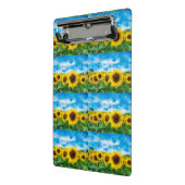 Mini Porte-bloc Peinture de tournesols (Angle2)