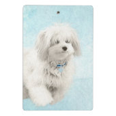 Mini Porte-bloc Peinture en coton de Tuléar - Joli art original po (Dos)