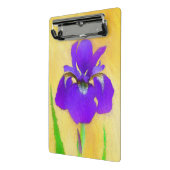Mini Porte-bloc Peinture Iris à pois pourpre - Chien original mign (Angle2)