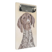 Mini Porte-bloc Peinture pointeur germanique - Art original (Incliné)