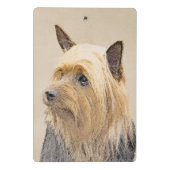Mini Porte-bloc Peinture Silky Terrier - Cute Original Chien Art (Dos)