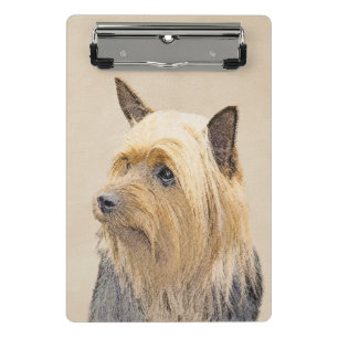 Mini Porte-bloc Peinture Silky Terrier - Cute Original Chien Art