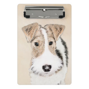 Mini Porte-bloc Peinture Terrier de Renard de fil - Cute Original