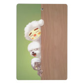 Mini Porte-bloc Pékin Animaux Trio (Dos)