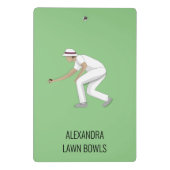 Mini Porte-bloc Pelouse Bowls (Dos)