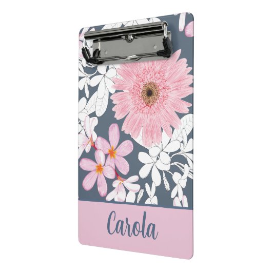 Mini Porte-bloc Personalized Blush Floral Planner (Angle2)