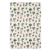 Mini Porte-bloc Personalized Plant Lover Botanical Custom Name (Dos)