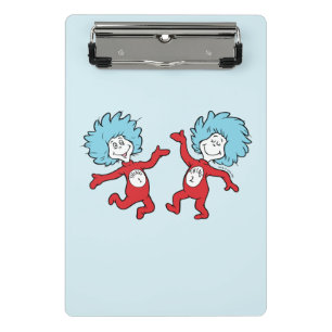 Mini Porte-bloc Personnage Chose 1 et Chose 2 de Dr Seuss