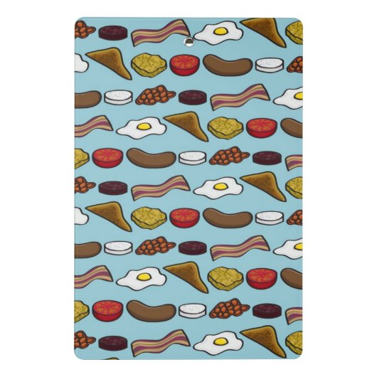 Mini Porte-bloc Petit déjeuner frit (Dos)