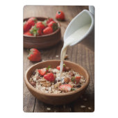 Mini Porte-bloc Petit déjeuner sain (Dos)