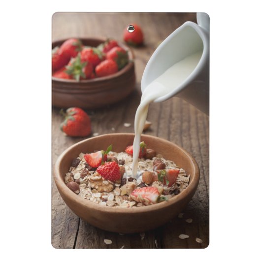 Mini Porte-bloc Petit déjeuner sain (Dos)