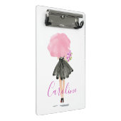 Mini Porte-bloc Petite robe noire Femme Mode élégante (Incliné)