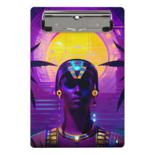 Mini Porte-bloc Pharaon Synthwave