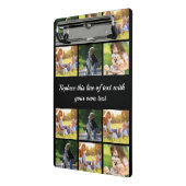 Mini Porte-bloc photocollage et texte (Angle2)