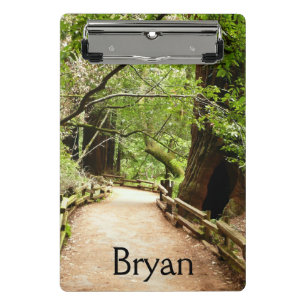 Mini Porte-bloc Photographie de la nature du chemin de Muir Woods