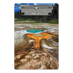 Mini Porte-bloc Piscine de courant ascendant de Yellowstone