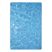 Mini Porte-bloc Piscine Eau Bleue Aqua Modèle moderne (Dos)