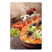 Mini Porte-bloc Pizza italienne fraîche (Dos)