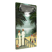 Mini Porte-bloc Plage de cru d'art déco (Incliné)