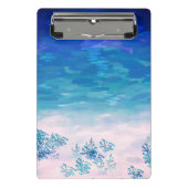 Mini Porte-bloc Plage de la mer bleue (Devant)