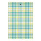 Mini Porte-bloc Plaid en pastel (Dos)