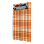 Mini Porte-bloc Plaid orange (Angle2)