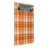 Mini Porte-bloc Plaid orange (Incliné)