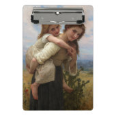 Mini Porte-bloc Pleasant Burden par William Adolphe Bouguereau (Devant)