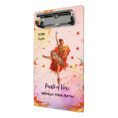 Mini Porte-bloc Pointe de Vue – Porte-documents de ballet personna (Angle2)