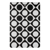 Mini Porte-bloc Points & Carrés / noir blanc + vos idées (Dos)